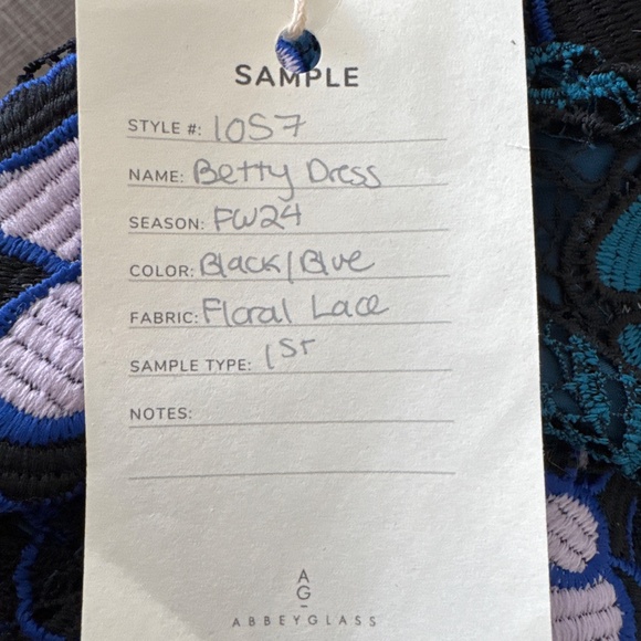 Abbey Glass Betty dress , smal,l sample - Picture 6 of 6